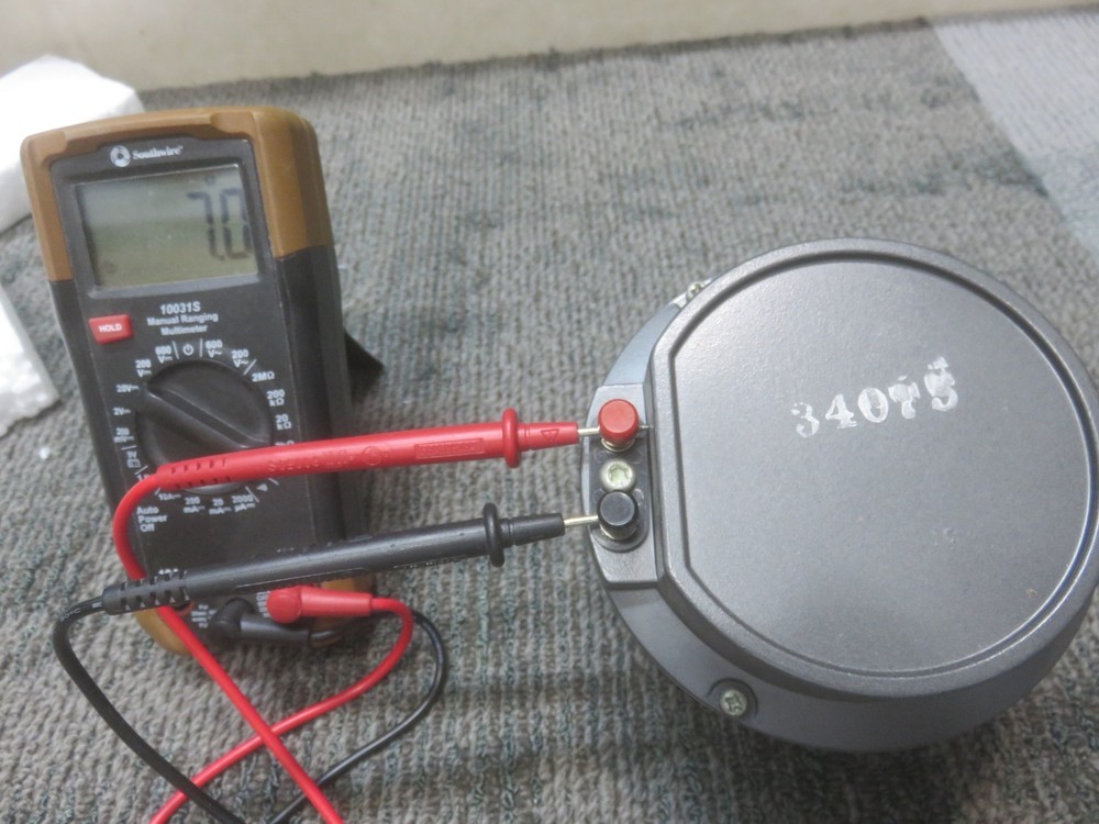 ALTEC HORN DRIVER MODEL 34075 KNOWN AS 808 8B
