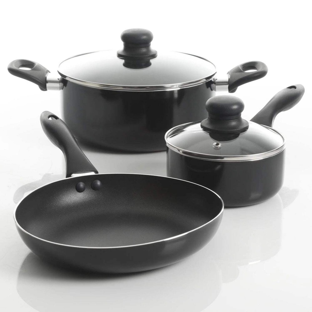 Gibson All U Need 45 Piece Dinnerware Cookware Combo Set White
