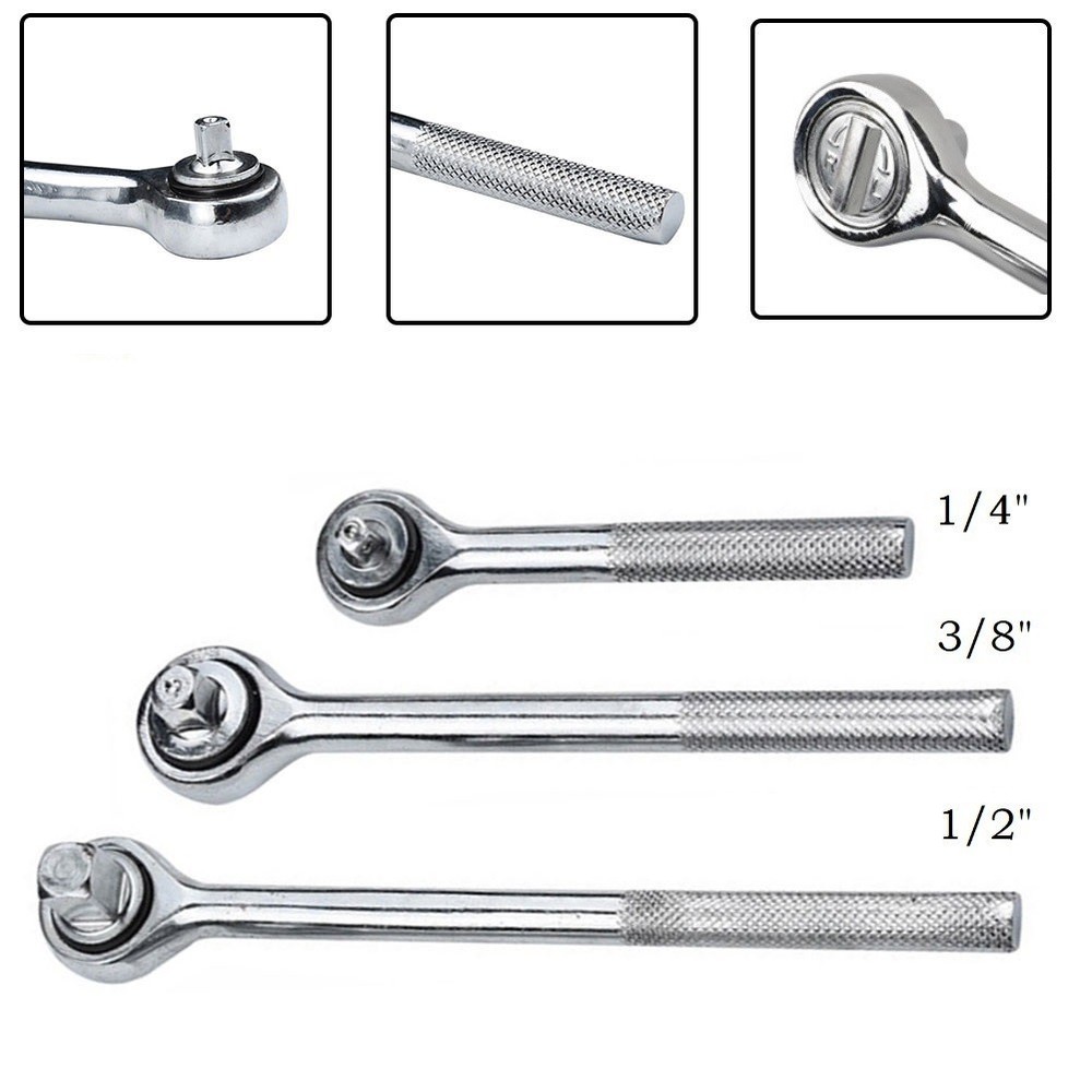 Quick Off Function High Torque Ratchet Wrench for Easy Sleeve Installation
