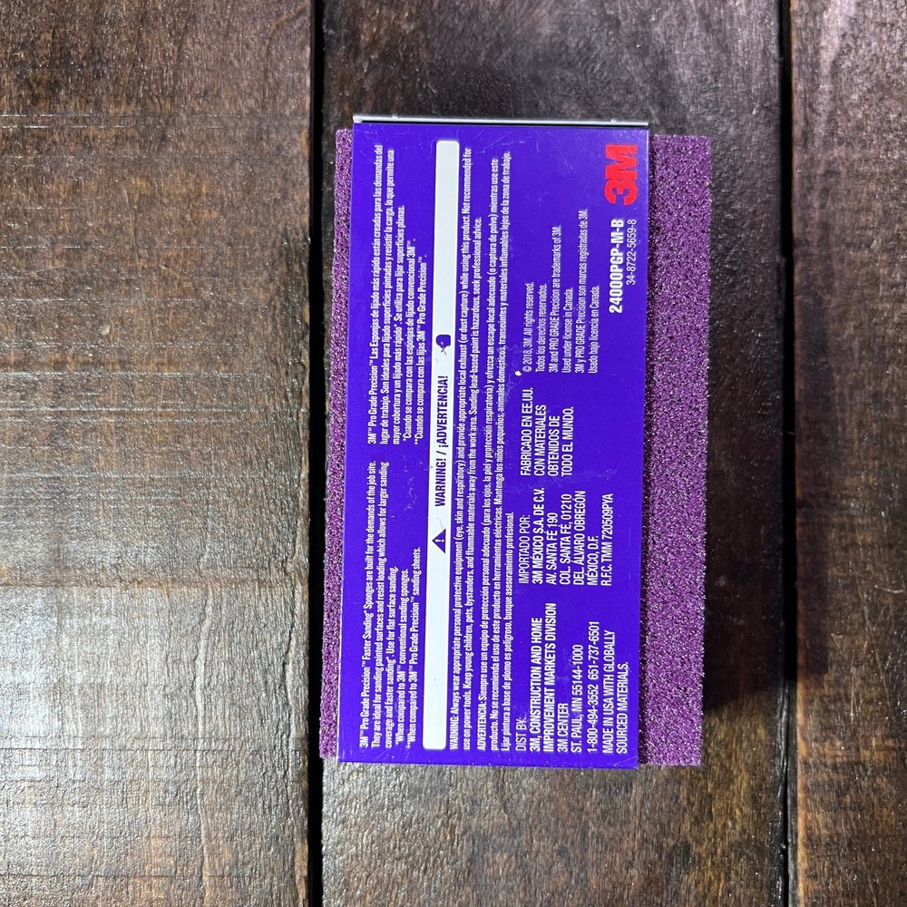 3M 80 Grit “Faster Sanding” Sanding Sponge