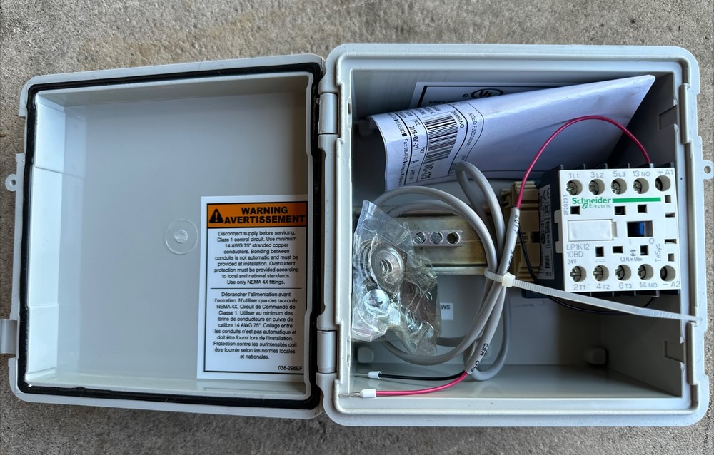 Blue Giant Contactor Junction Box for HVR-CB03