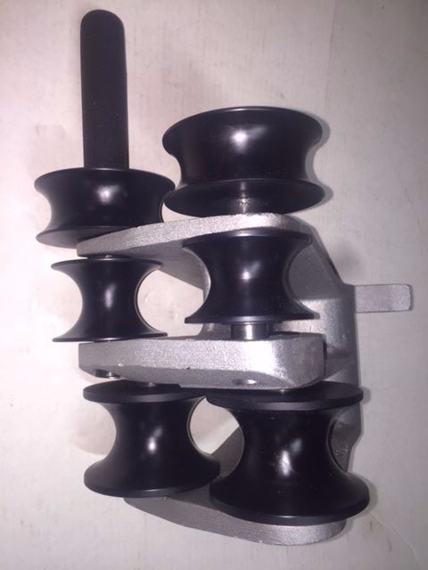 GB CYCLONE B-2000 CONDUIT GARDNER BENDER REPLACEMENT ROLLER CARRIAGE & ROLLERS