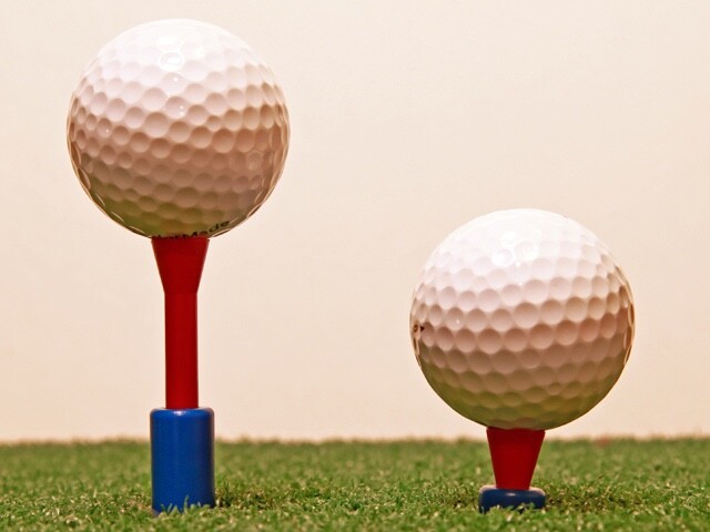 Sanha Adjustable Golf Tee -Golf Simulator Tee (1 Pack)- Adjustable Range Mat Tee