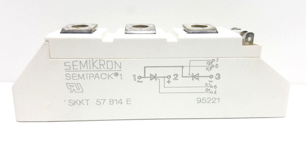 SEMIKRON SKKT57B14E THYRISTOR MODULE , SKKT 57 B14E