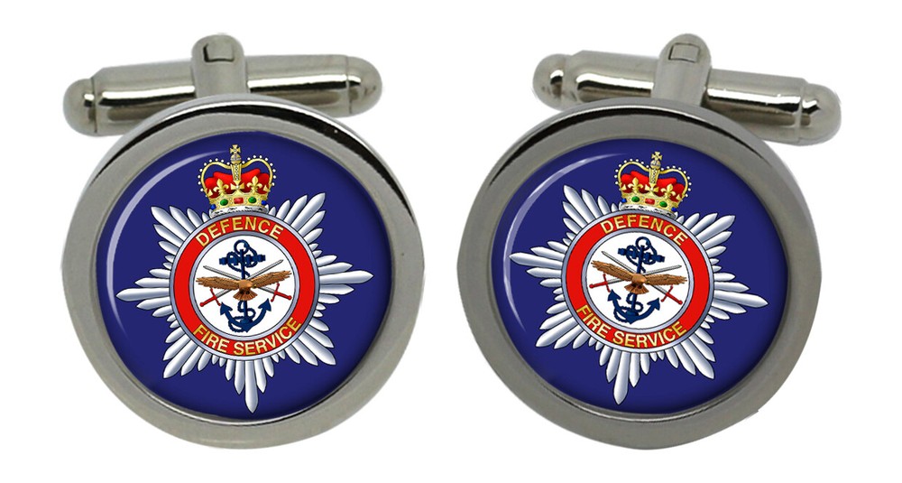 Defence Fire Service Cufflinks in Box