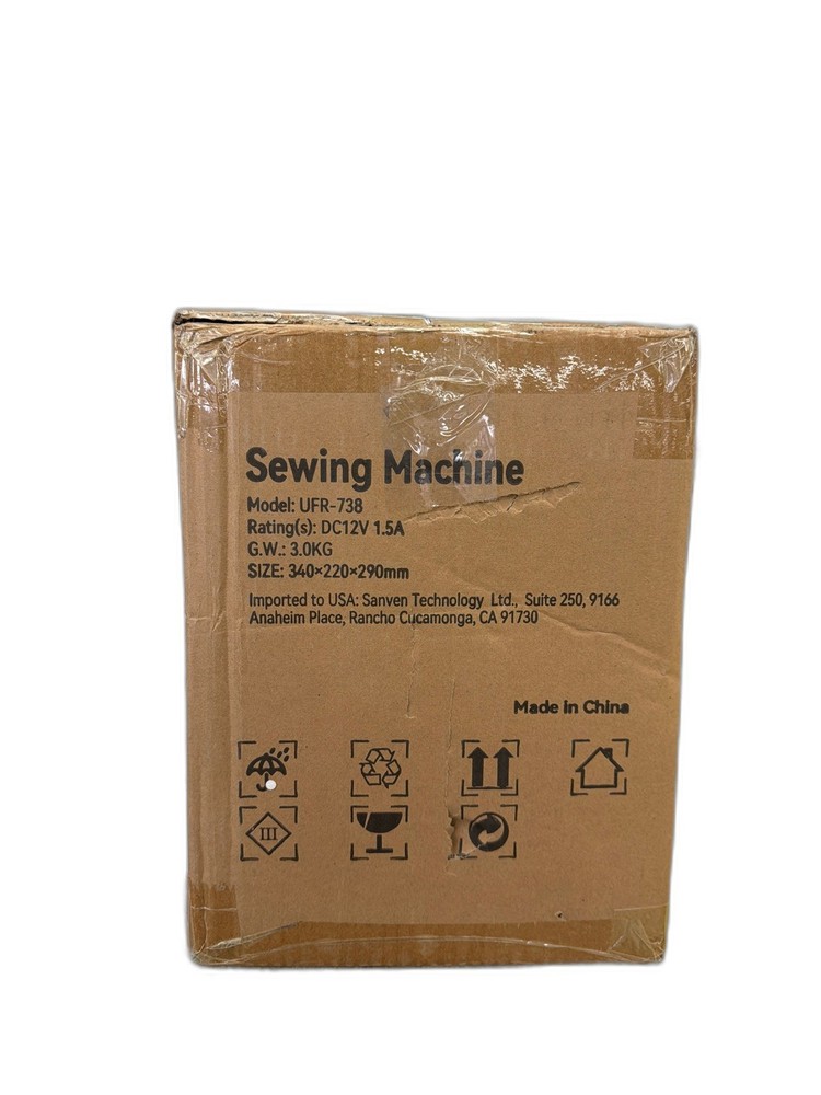 SVOPES Portable Sewing Machine, 38 Stitches, Reverse Function, Dual Speed