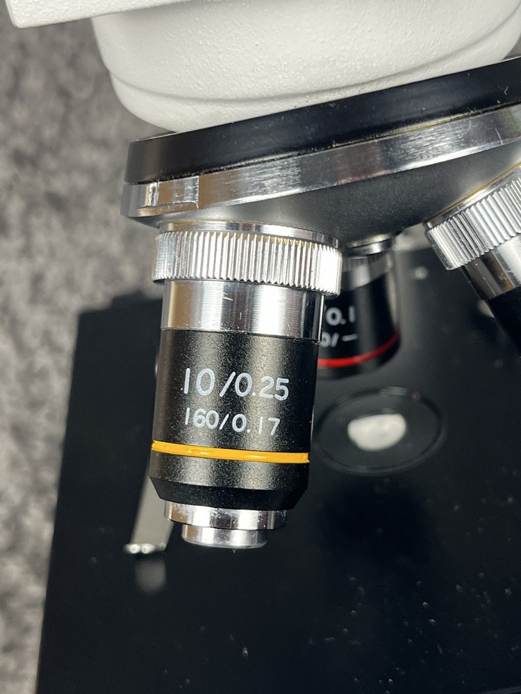 ETA Compound Monocular Microscope With 3 Lenses 4X 10X 40X