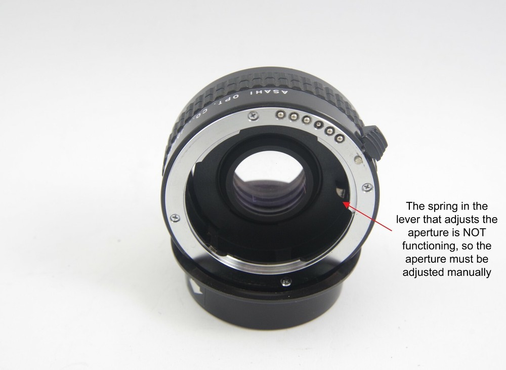 Takumar-A 2X Teleconverter - PLEASE READ FULL DESCRIPTION