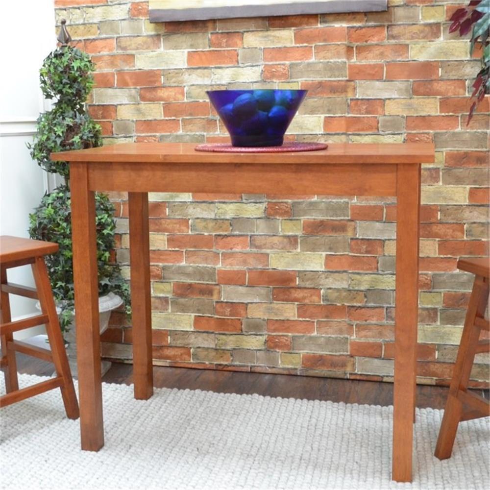 Carolina Classics Noah Pub Bar Table in Walnut