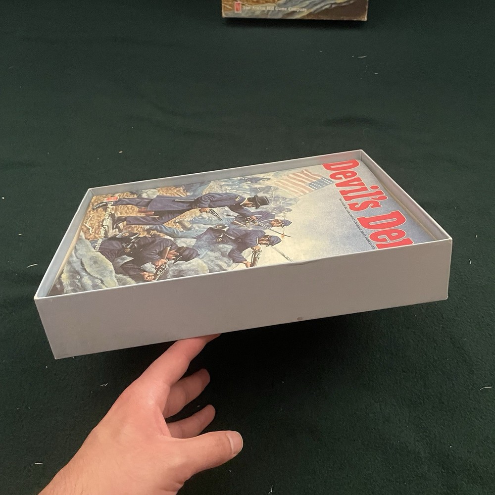Avalon Hill 1985 Devil's Den Civil War Strategy Board Game Unpunched