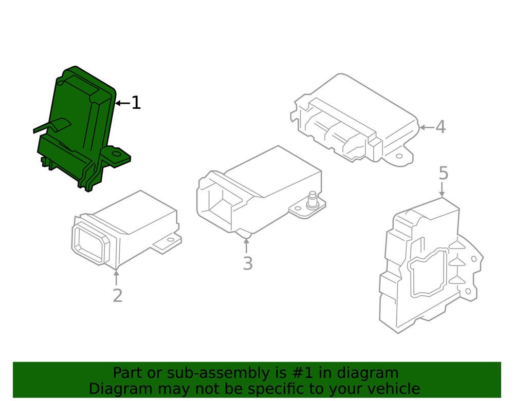 Genuine Ford Module KC3Z14F642A