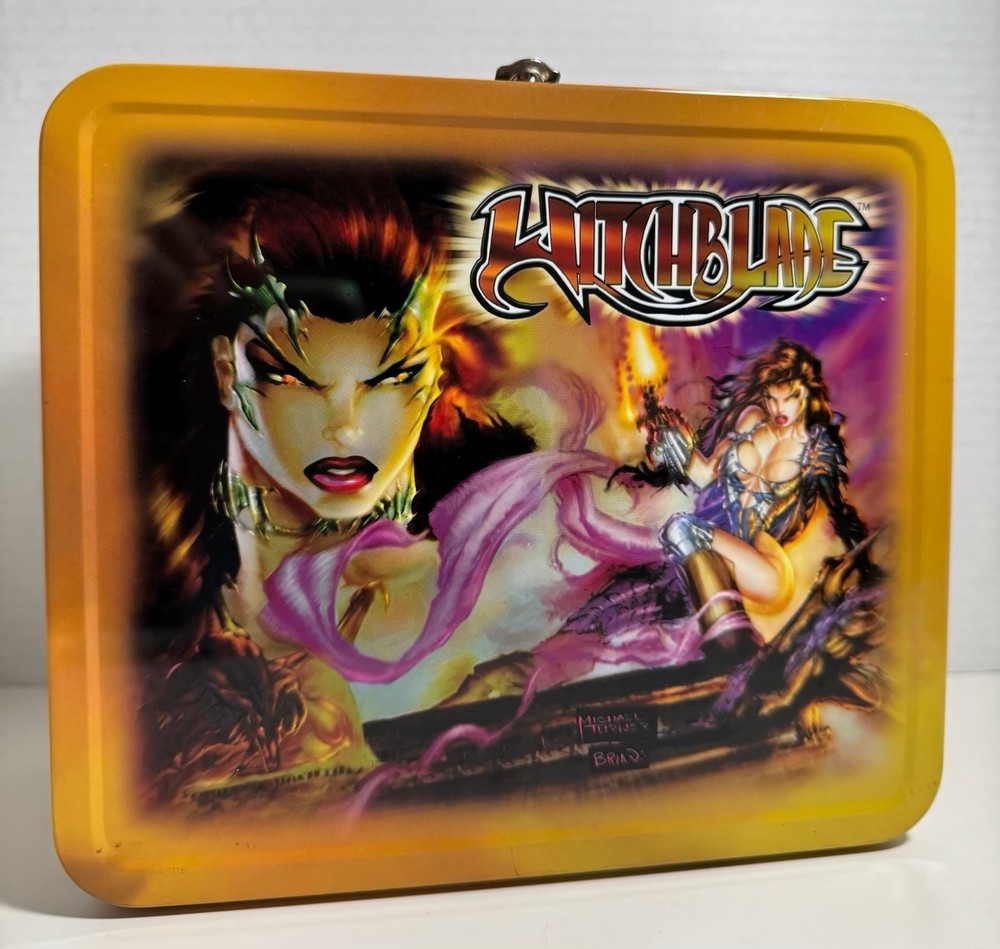 Witchblade Top cow Lunch Tin