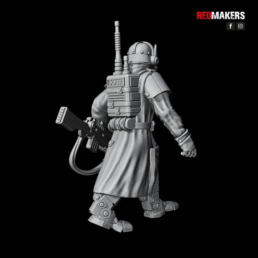 DEATH DIVISION INFANTRY RADIO OPERATOR
