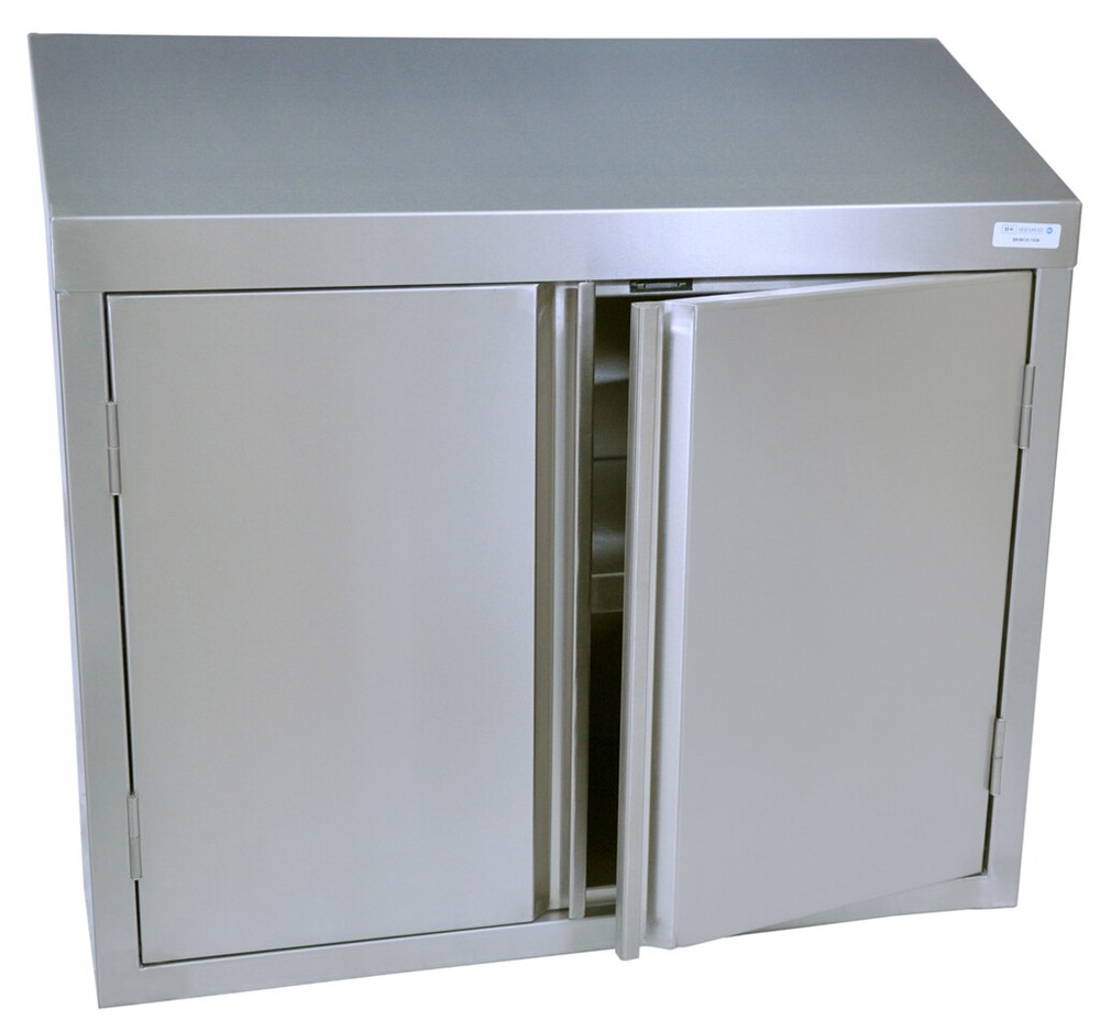 48" Wall Cabinet w/ Hinged Doors & Adjustable Shelf