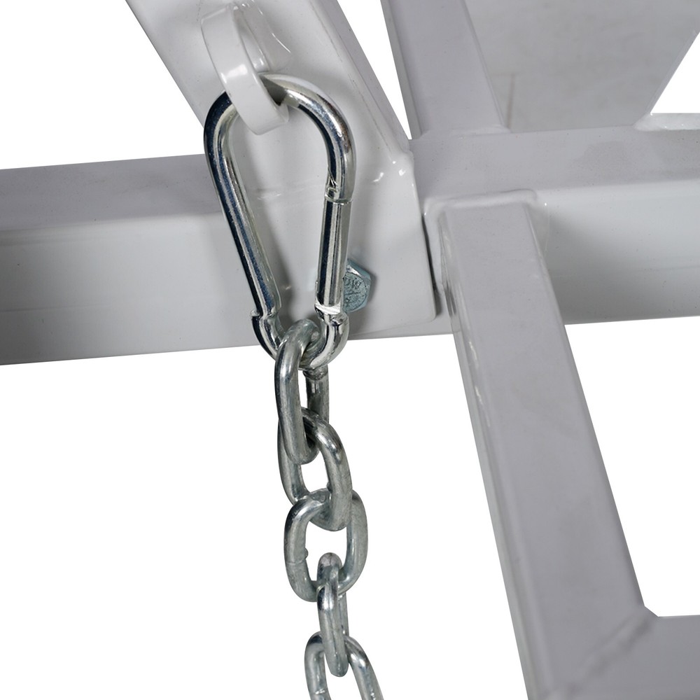 Heavy-Duty Log Dolly, Log Holder, White