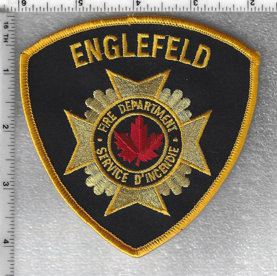 Englefeld Fire Department  (Saskatchewan, Canada)  Shoulder Patch