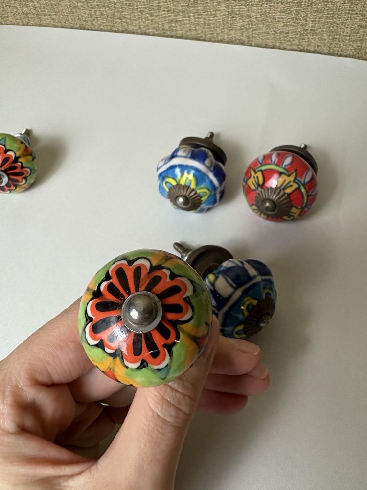 Vinatge Ceramic Knobs