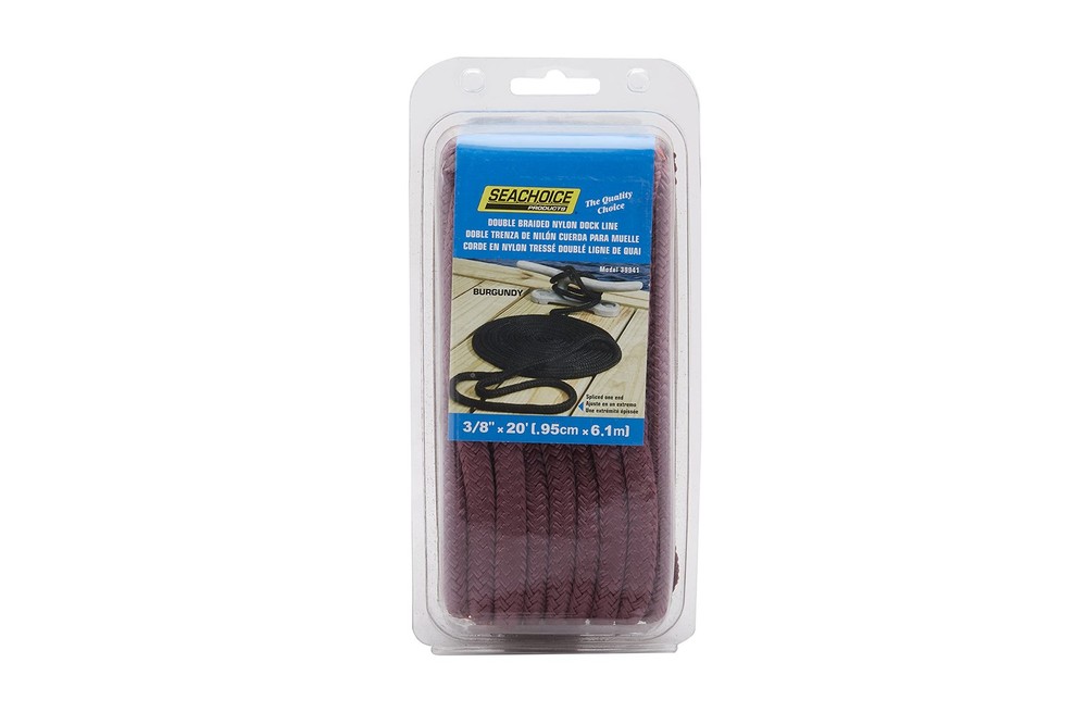 Seachoice 39941 Double Braid Nylon Dock Line