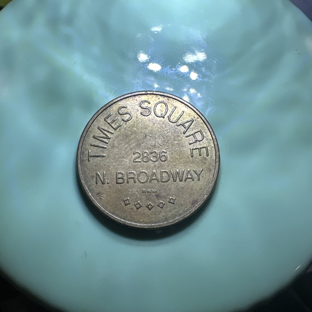 Times Square Chicago, IL Arcade Game Token