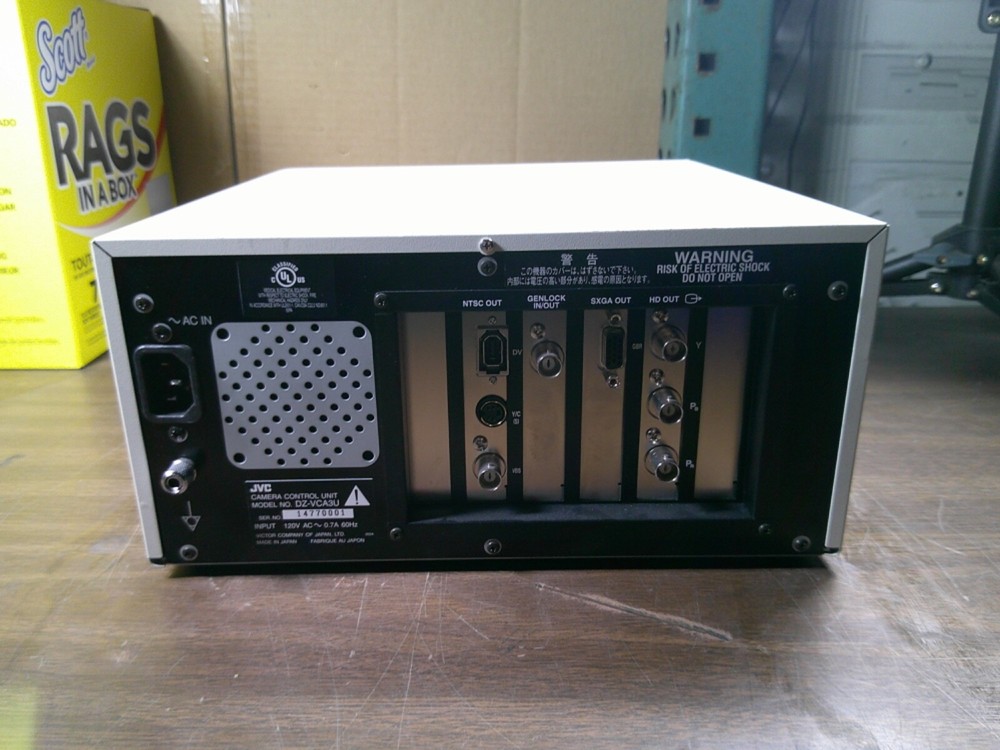 JVC MICRO HD DZ-VCA3 CAMERA CONTROL UNIT