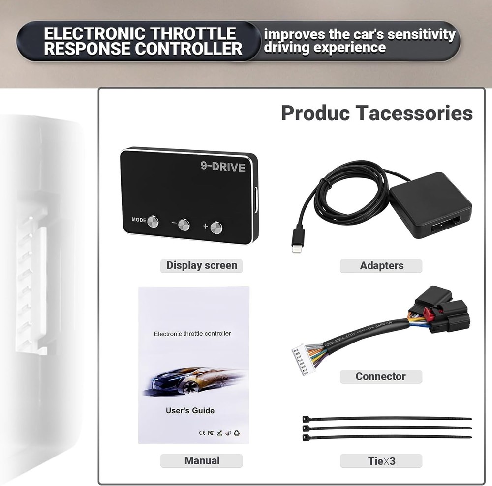 Throttle Response Controller 9 Drive Mode, 9 Drive Throttle Controller Automo...