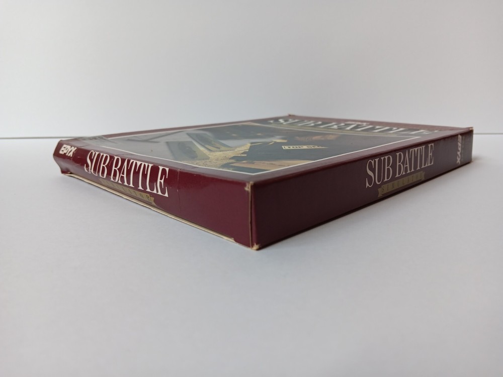 Commodore 64/128 Sub Battle Simulator Computer Game Software Tested/Works