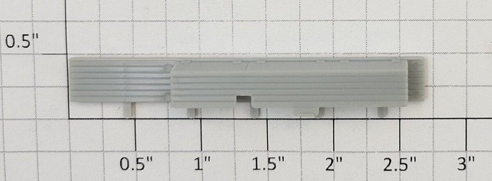 Athearn 12914 HO Unpainted Gray Work Caboose Tool Box (1)