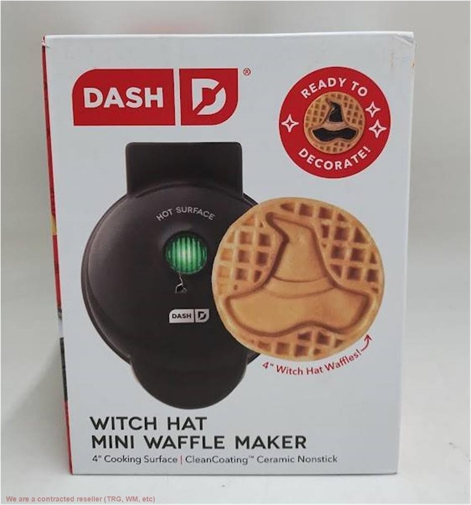 Dash Witches Hat Mini Waffle Maker