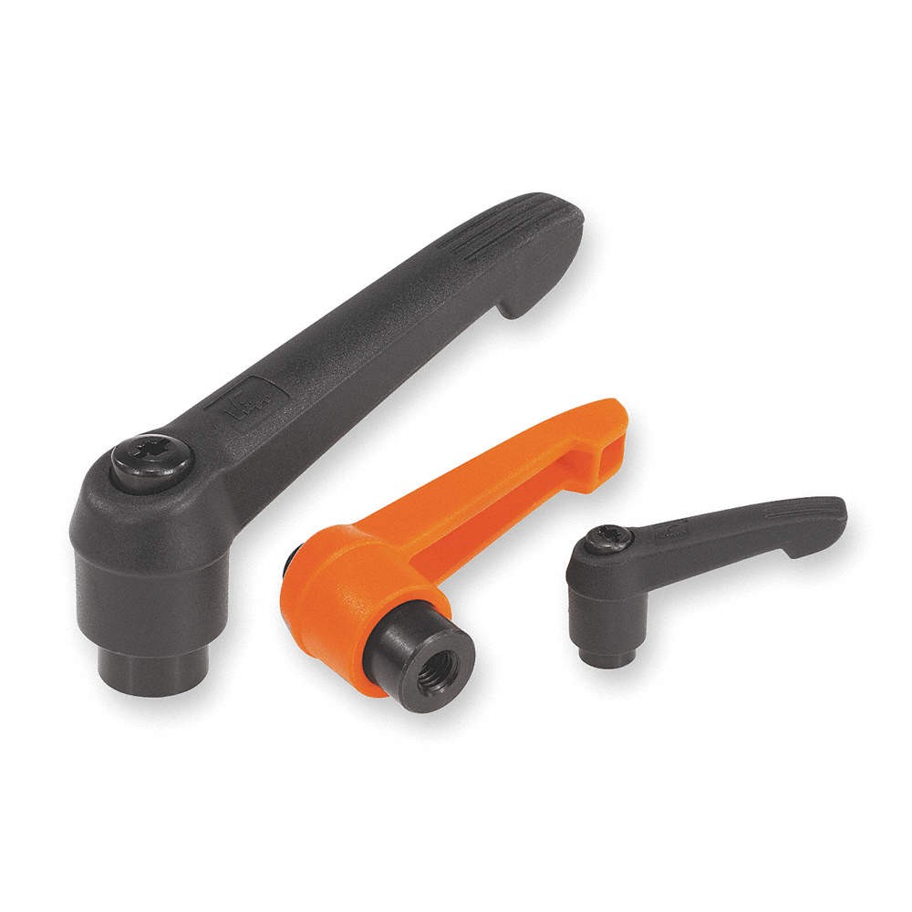 KIPP K0269.2081 Adjustable Handle,M8,Plastic 3DEJ8