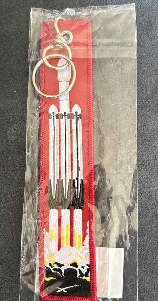 SpaceX Remove Before Flight Falcon Heavy Key Holder