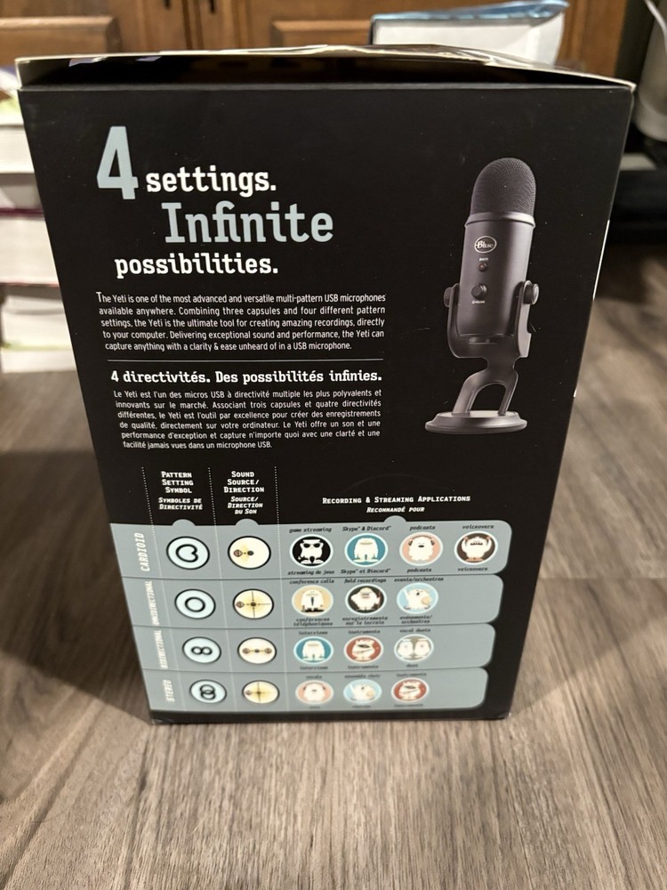 Blue yeti Blackout Microphone