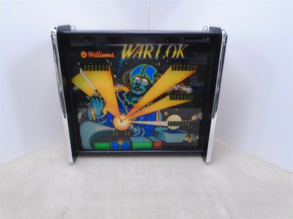 Williams Warlok Pinball Head LED Display light box