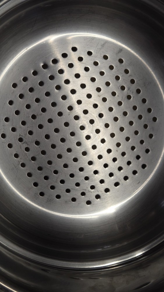 VINTAGE All-Clad Master Chef steamer Insert Stainless STEEL