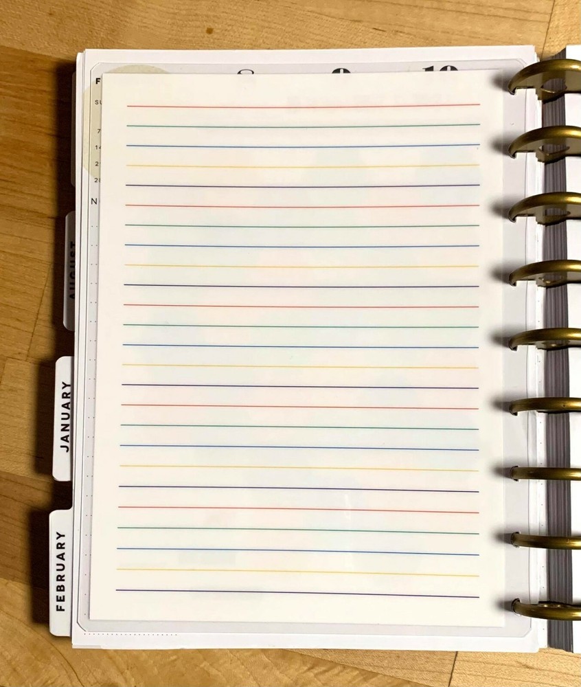 Honeycomb Spending Expense Tracker Dashboard 4 use w/ Classic HAPPY Planner~