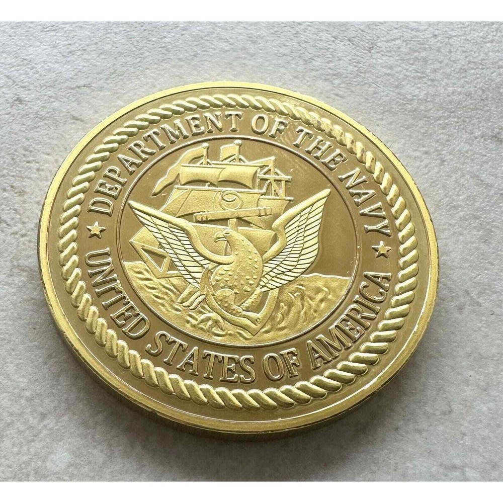 US NAVY - USS KITTY HAWK - CV-63 - Challenge Coin