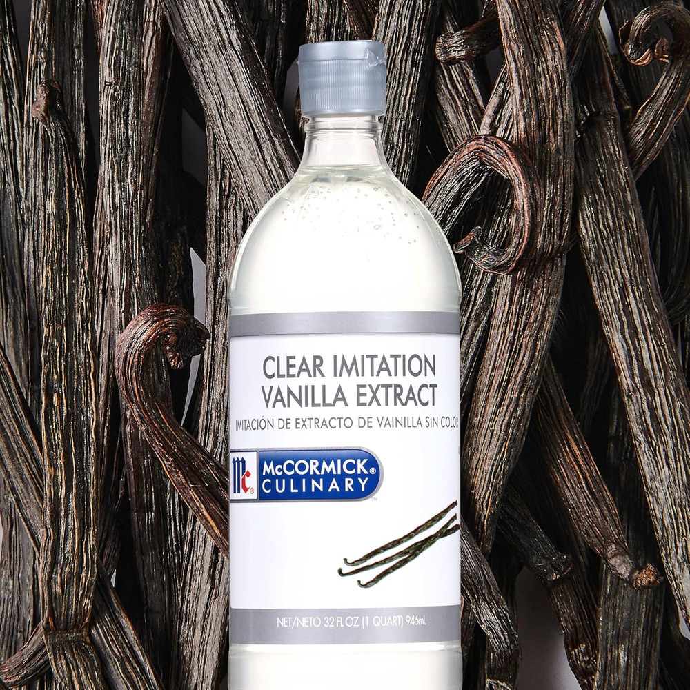 Mccormick Culinary Clear Imitation Vanilla Extract, 32 Fl Oz - One 32
