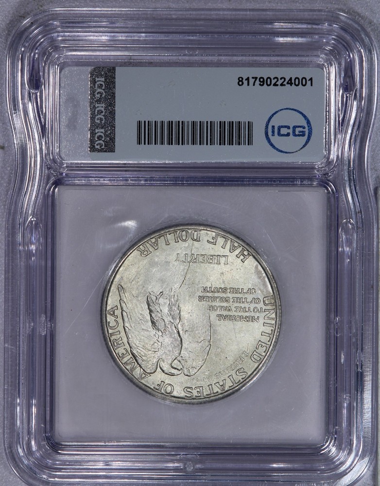 1925 Stone Mountain Half Dollar ICG MS66