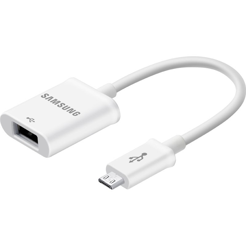 Samsung White 11 Pin USB Connection Adapter for Select Galaxy and Note Tablets