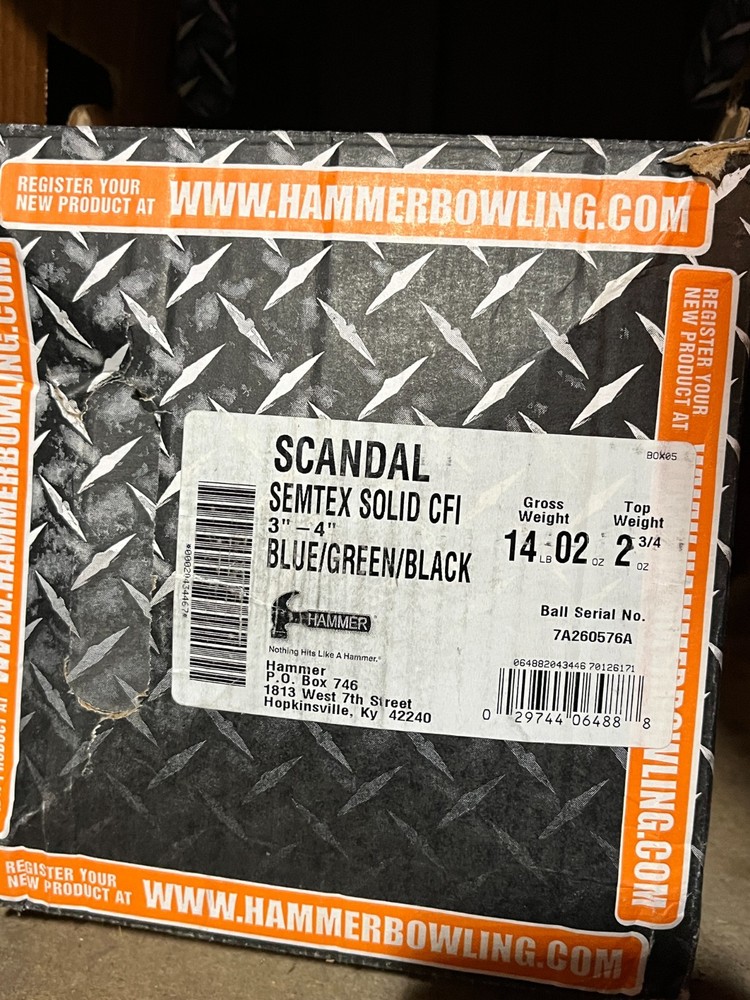 Hammer - Scandal 14 Lb NIB