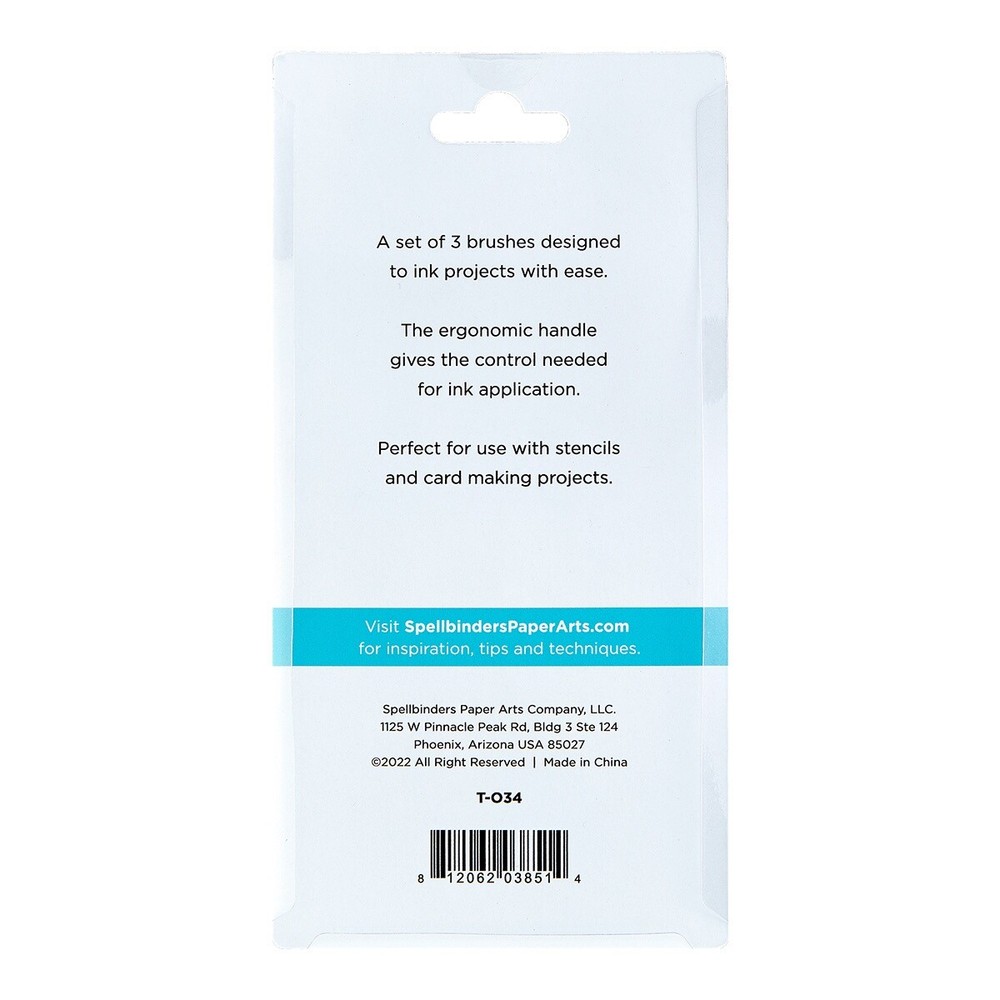 Spellbinders Blending Brushes 3/Pkg