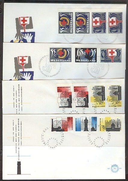 NETHERLANDS 1987 FDC’s (x7) (ID:383/D27648)