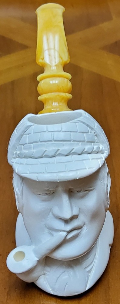 MEERSCHAUM PIPE, SHERLOCK HOLMES, WITH CASE