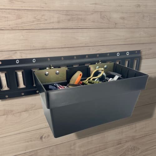 Heavy Duty E-Track Basket for E-Track Systems, Trailer E Track 1 Pack