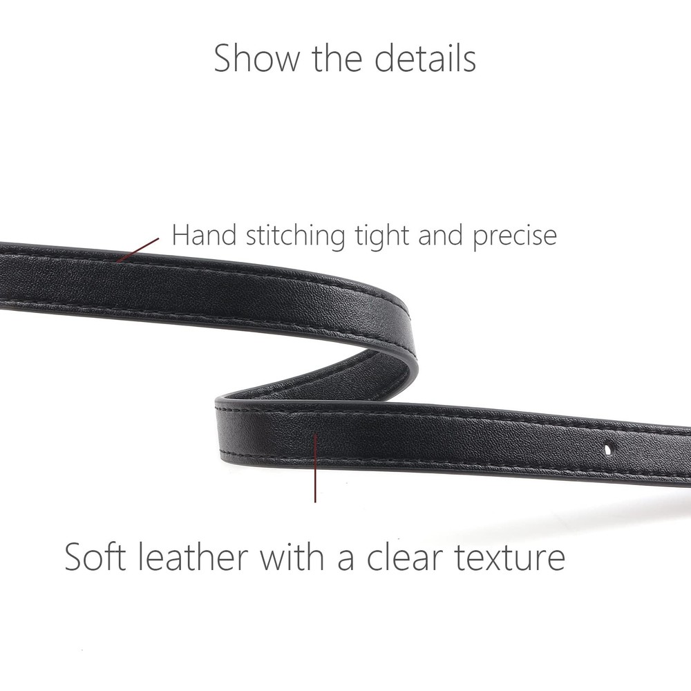 BAIXUEJI Genuine Leather Purse Strap Adjustable Replacement Crossbody Shoulde...