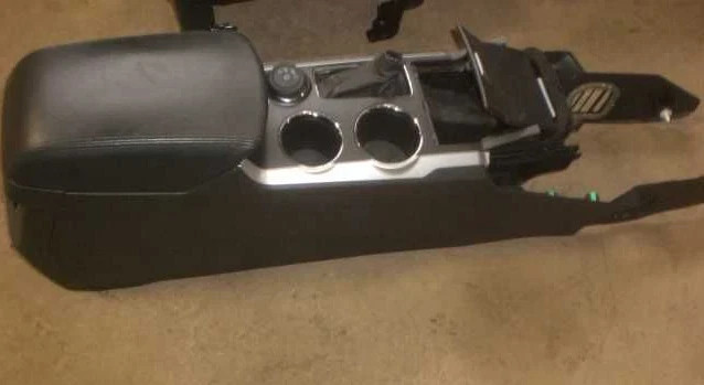 2011-2015 Ford Explorer Front Floor Center Console XLT Select Shift Black OEM