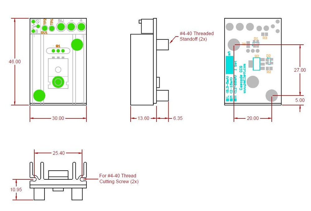 4x DIY PCB - Cascode CCS (Constant Current Source)