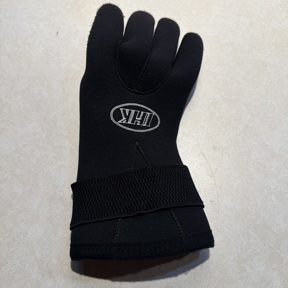 IHK Black Dive Gloves Size Large