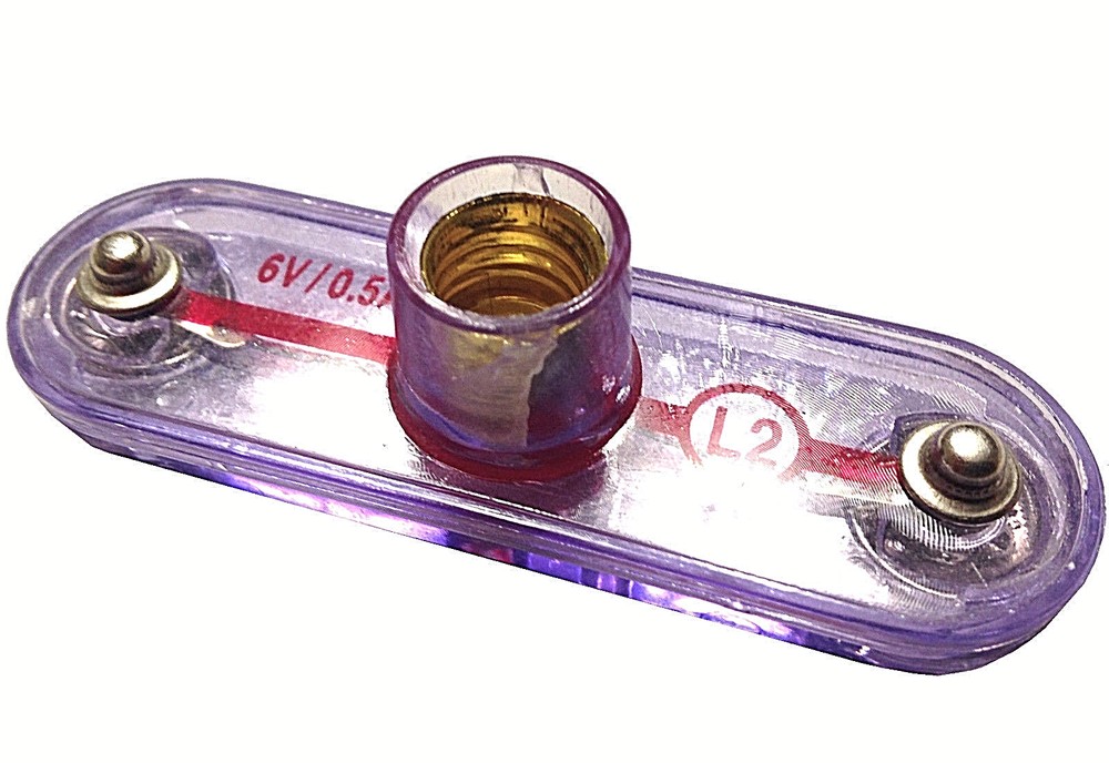 Snap Circuits: 6V Lamp Socket L2 (socket only; tested, works great) PN: 6SCL2