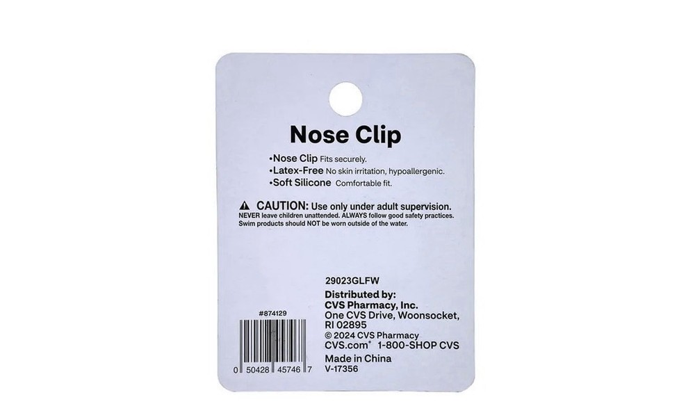Sun & Sky nose Clip One Size