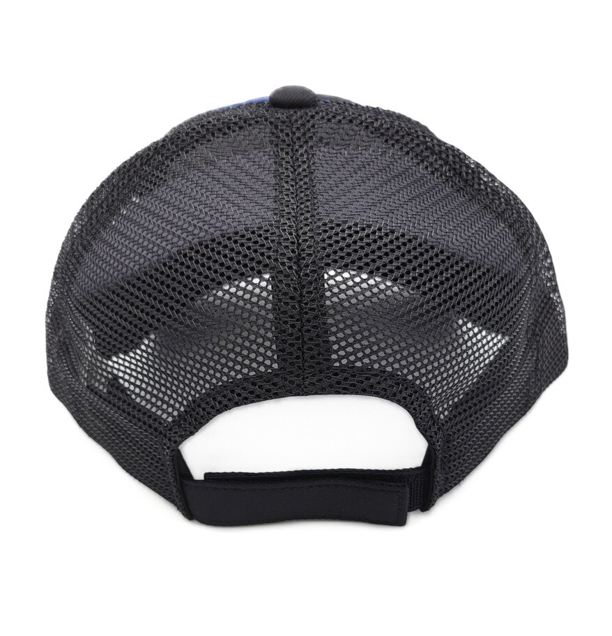 Mopar "M" Script Logo Mesh Trucker Hat Cap w/ Hexagon Pattern Bill